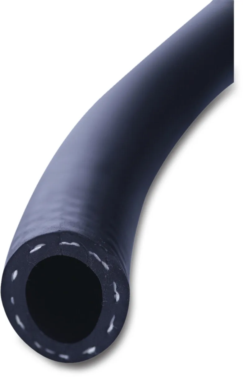 Saugschlauch 1/2" 10m EPDM 0 - 14bar -0.85bar Schwarz