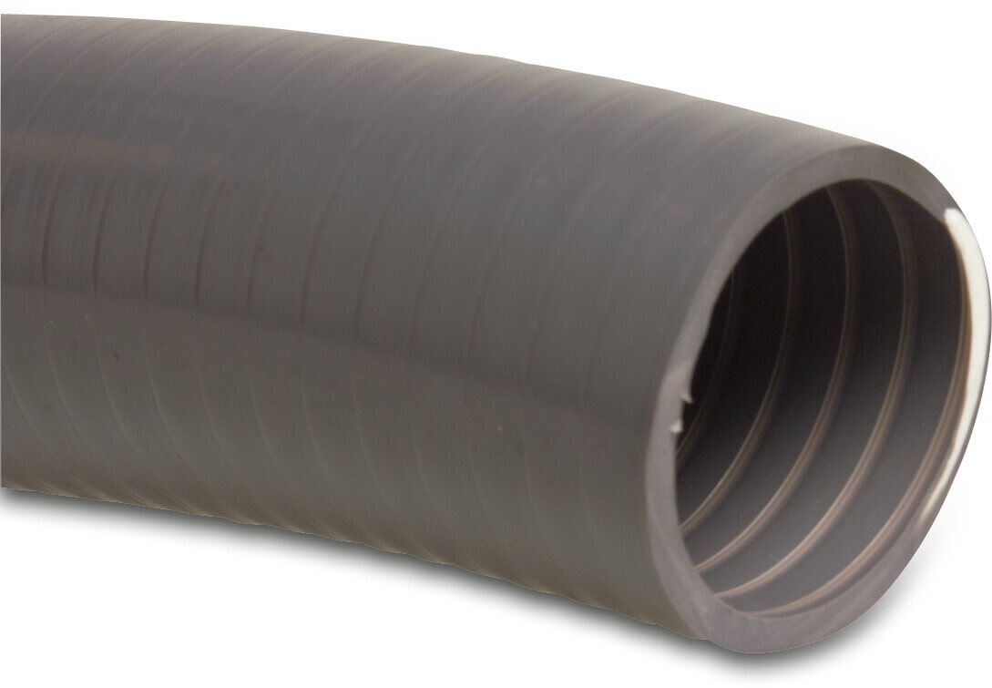 Profec Poolslange PVC 43 mm x 50 mm 6bar grå 12m type Poolflex