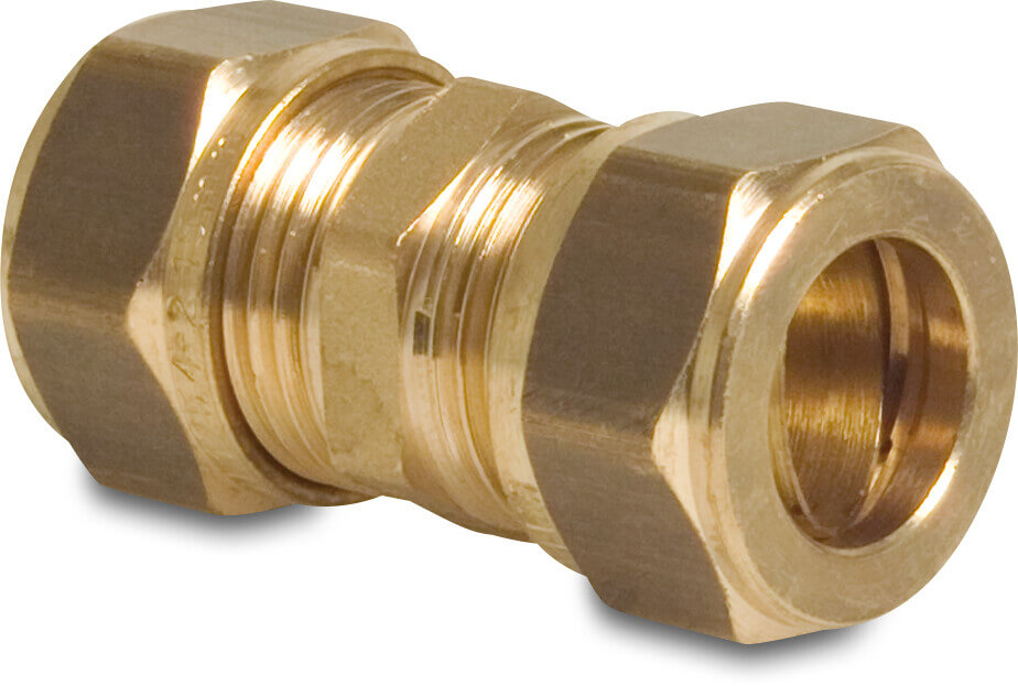 Bonfix Socket brass 42 mm compression KIWA/GASTEC