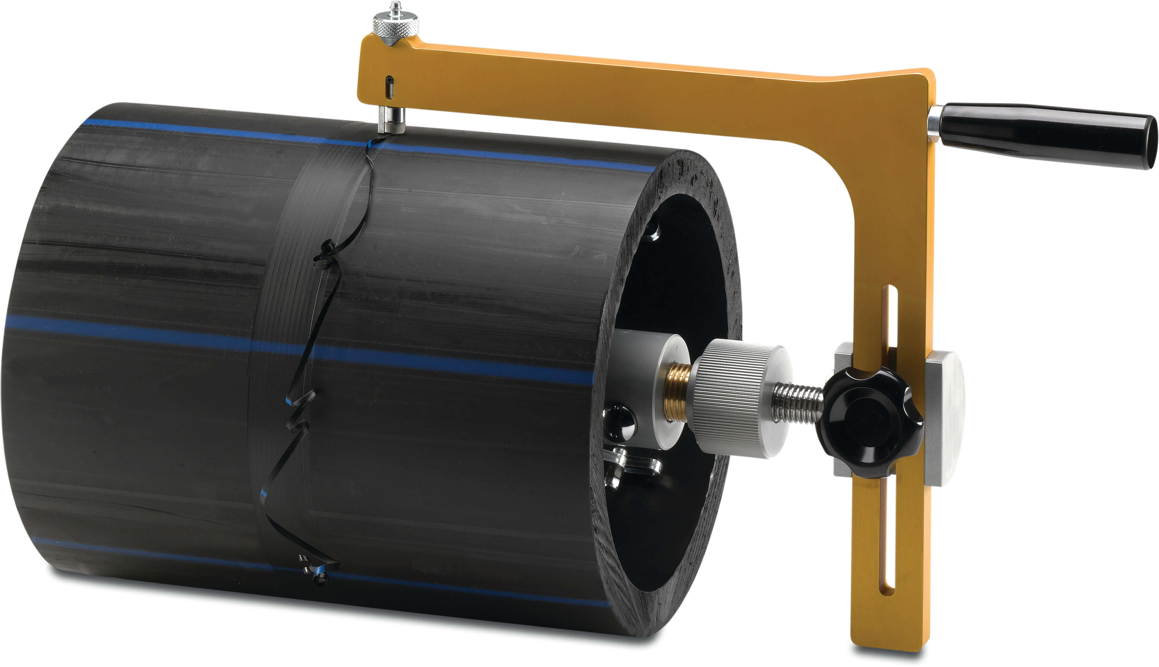 Pipe scraper tool for pipes 200-400mm