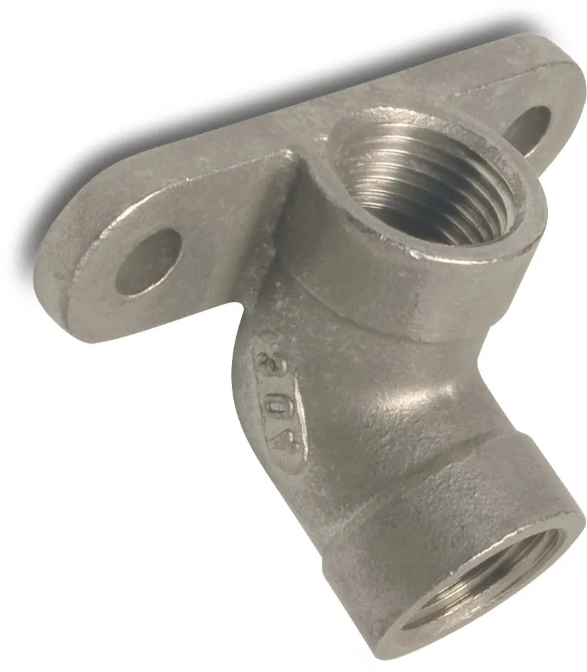 Drinker bracket 15° stainless steel 304 1/2" female thread