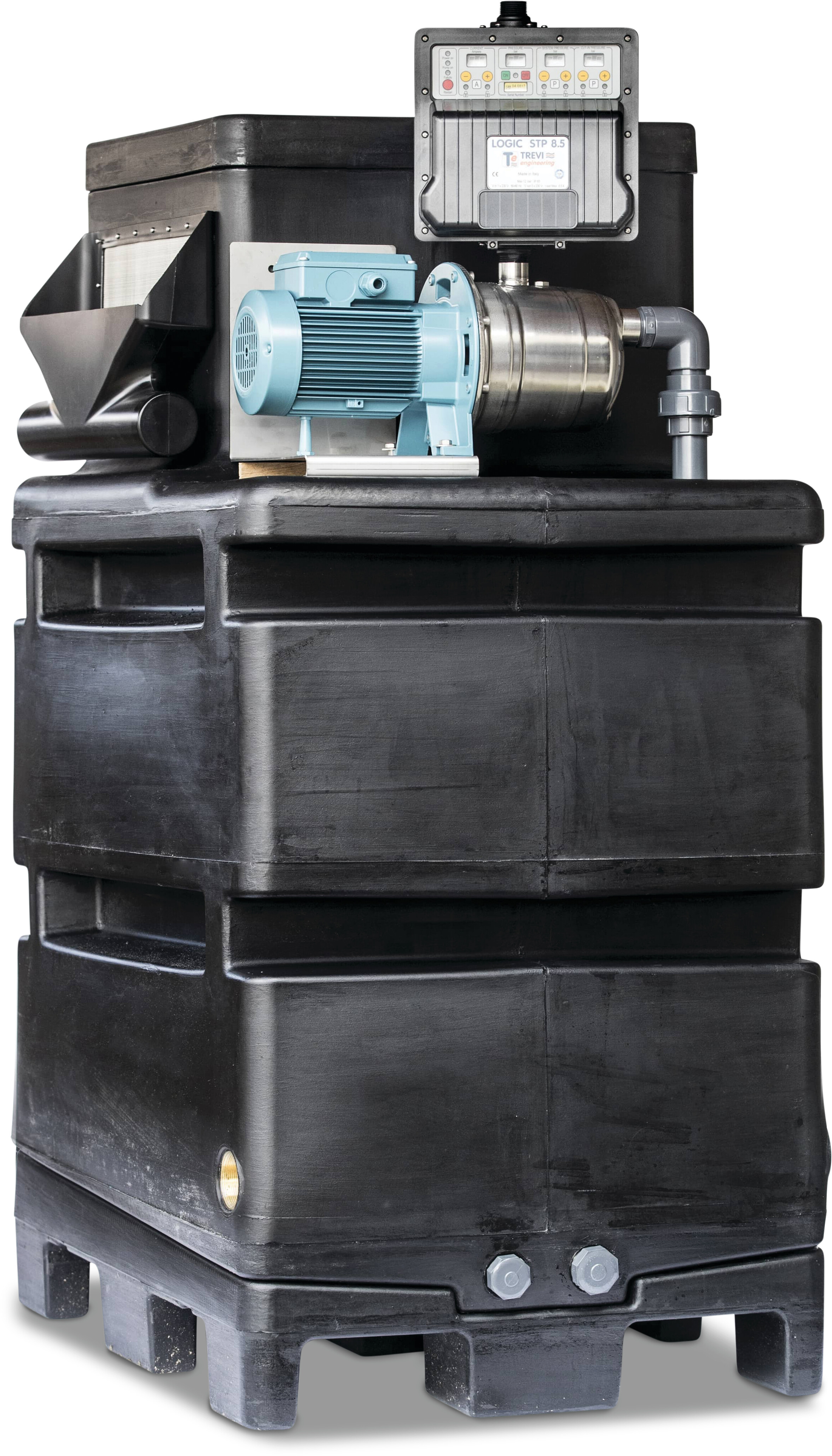 Break tank BELGAQUA male thread Hydrobox 500 with MXAM 405 & Logicpres Set