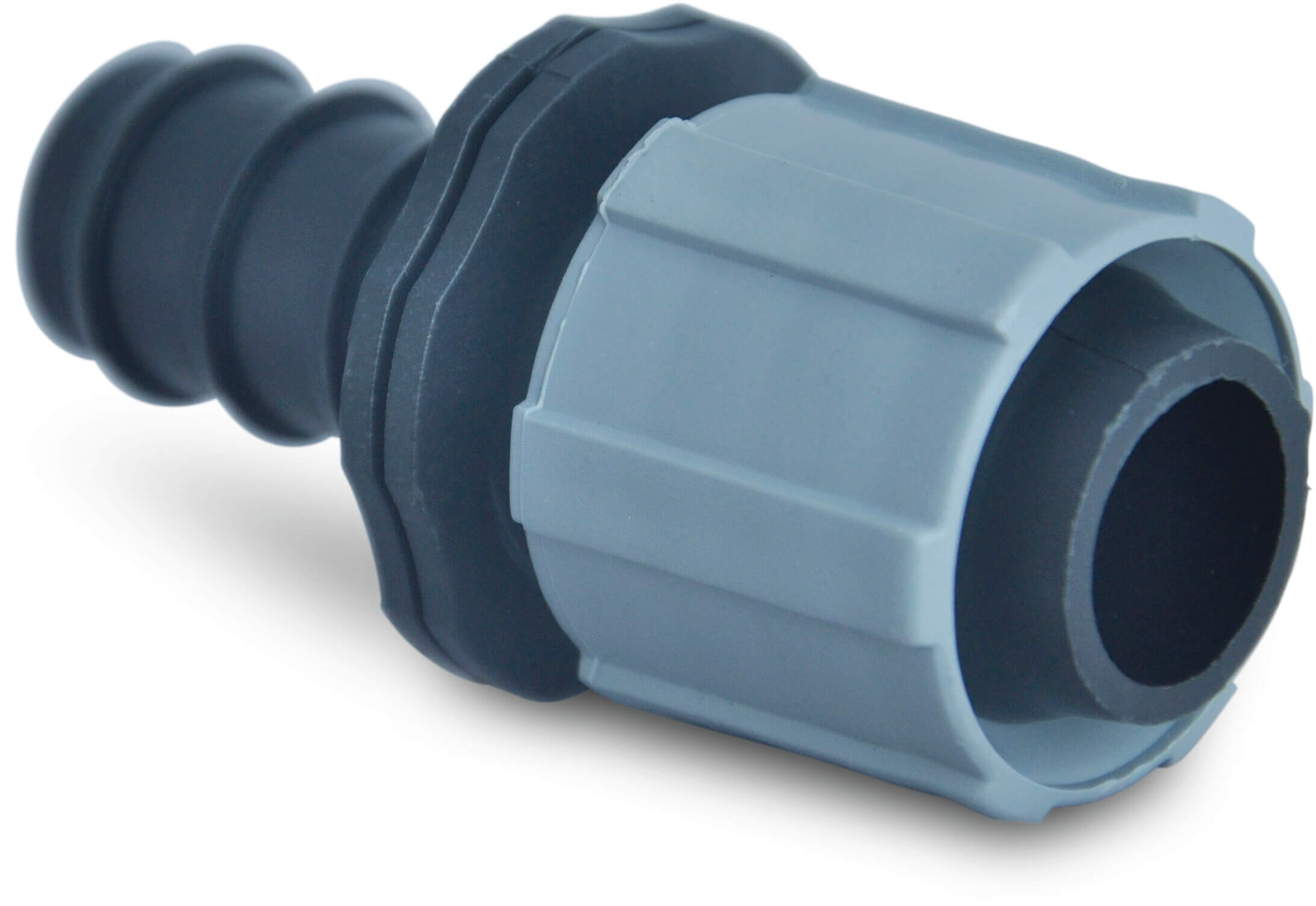 Złączka PP 17 mm x 20 mm taśma x karbowane czarny