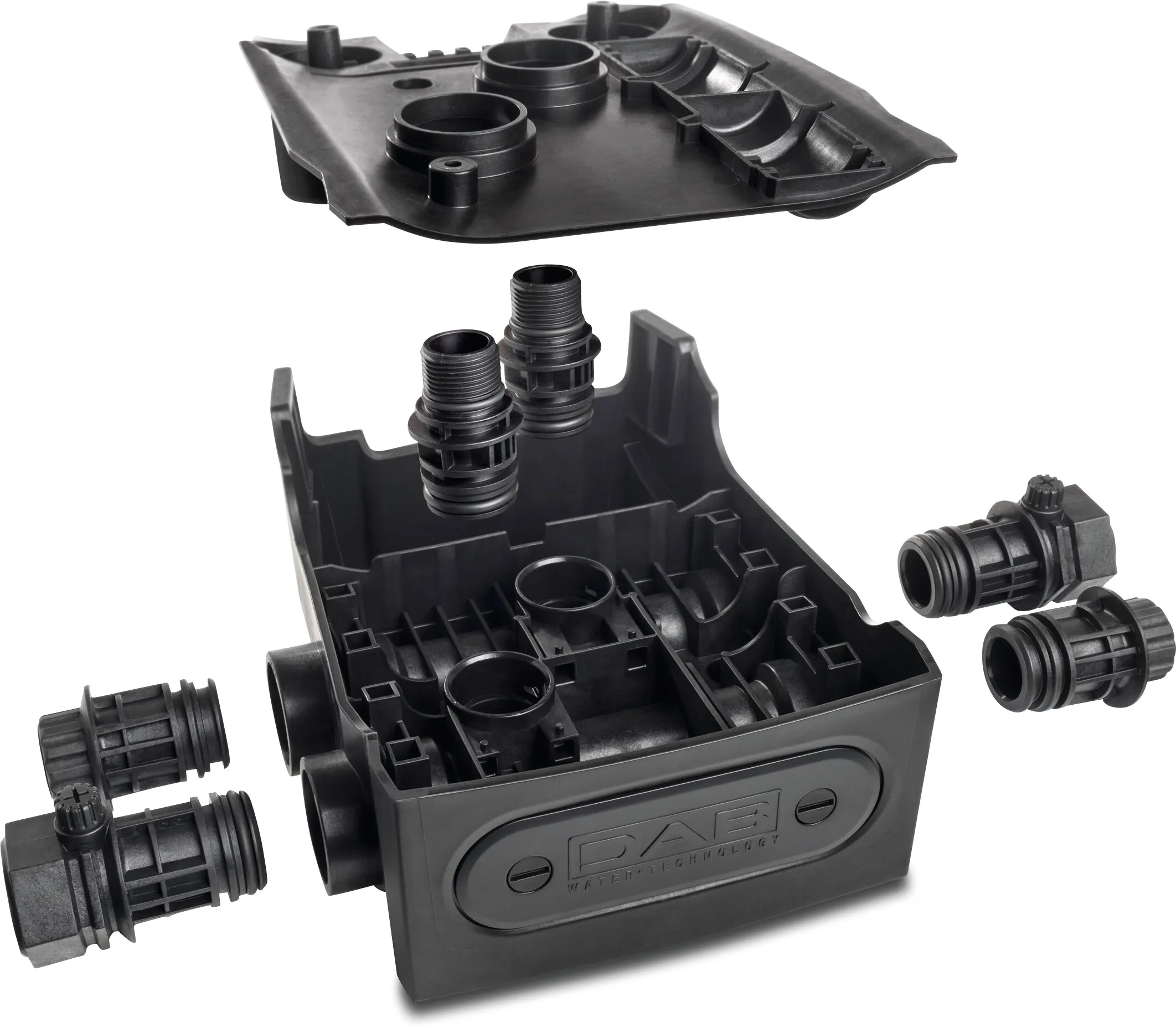 DAB Docking station 1" binnendraad x buitendraad WRAS type ESYDOCK