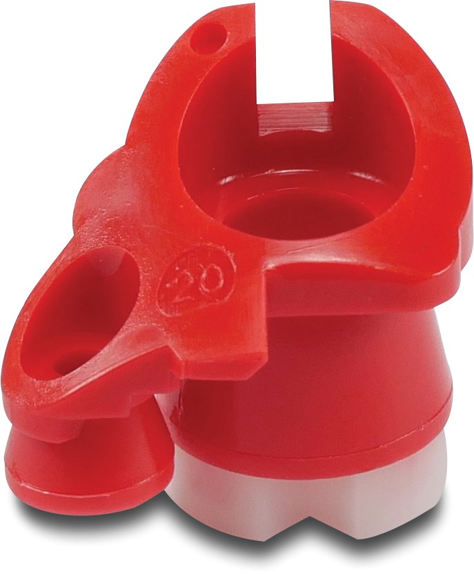 Rain Bird Nozzle plastic 50°-330°+360° red type 8005 20