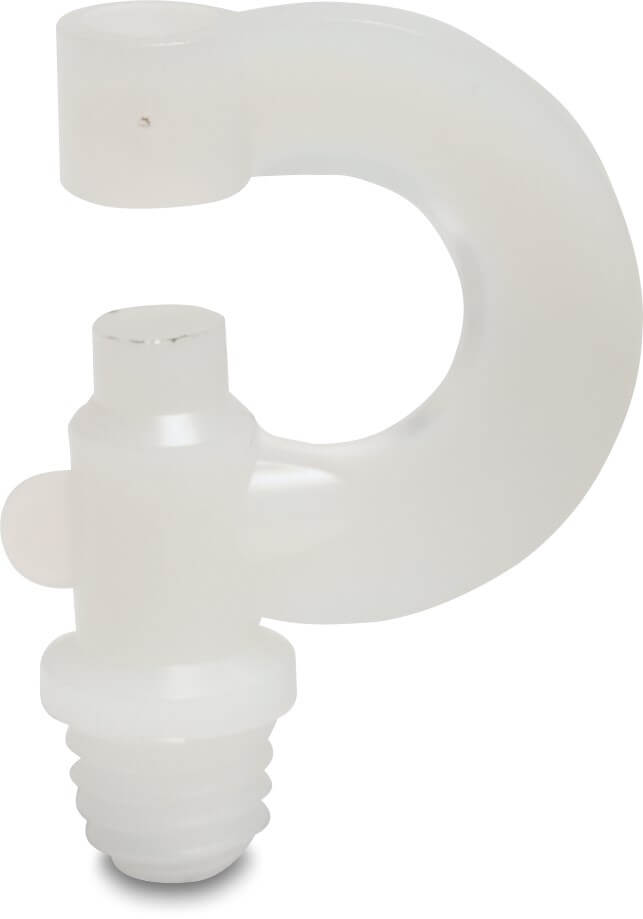 VDL Blanking plug nylon 3/8WW male thread white