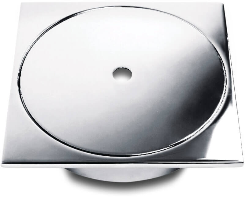 Ocean Vierkante deksel voor skimmer RVS 316 250 mm RVS type Standard