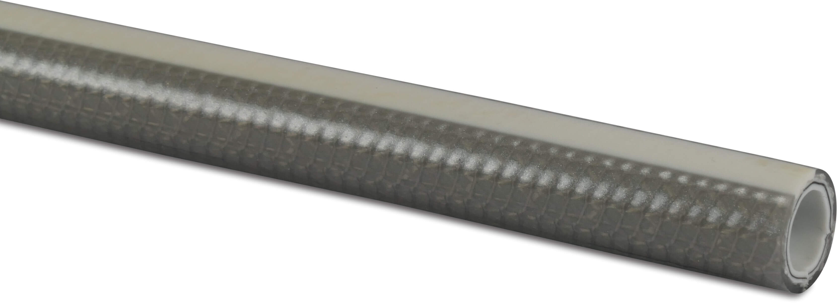 Profec Schlauch PVC phthalate-free 19 mm x 25 mm 11bar 6 Grau/Weiß 50m Typ TechPress