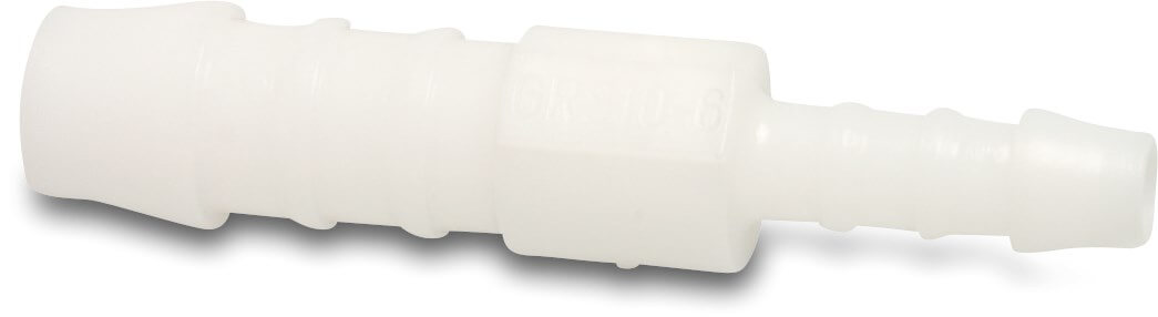 Hose tail reducer nylon 4 mm x 3 mm hose tail 16bar white