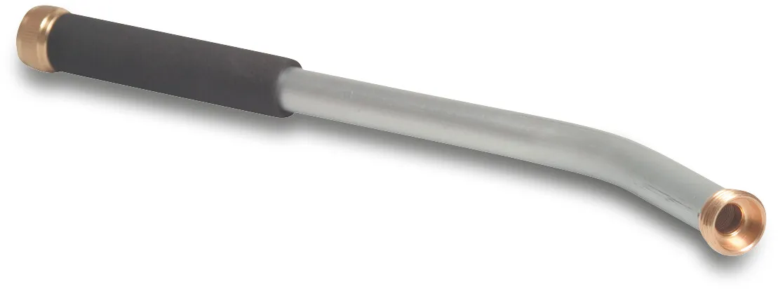 Gietlans aluminium 3/4" buitendraad x binnendraad 40cm type zwaar