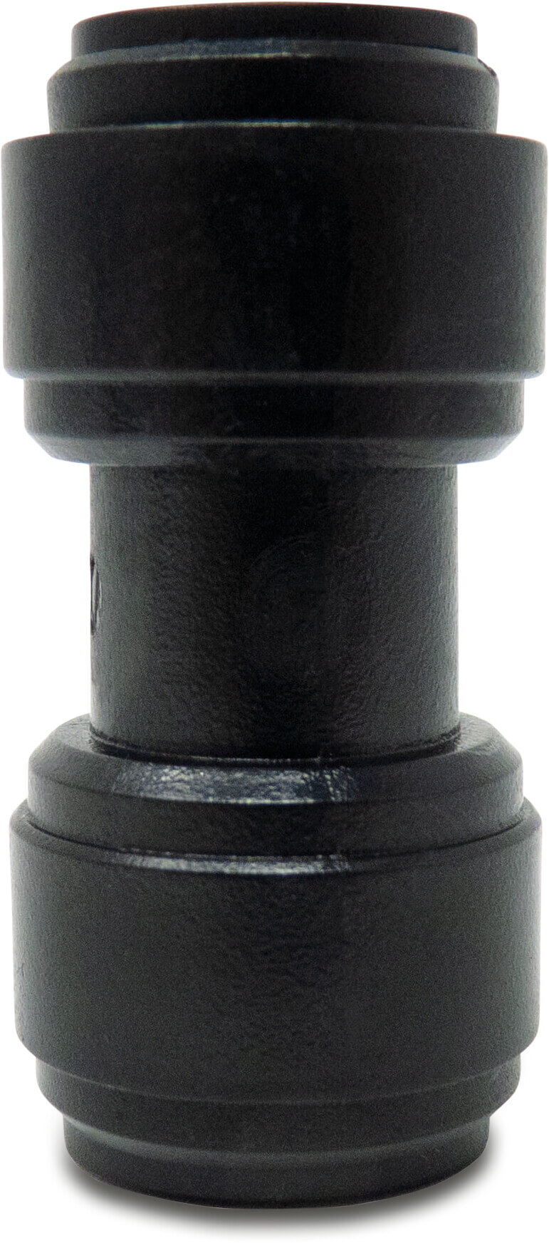 Samleled POM 8 mm indstik 20bar sort WRAS type Aquaspeed