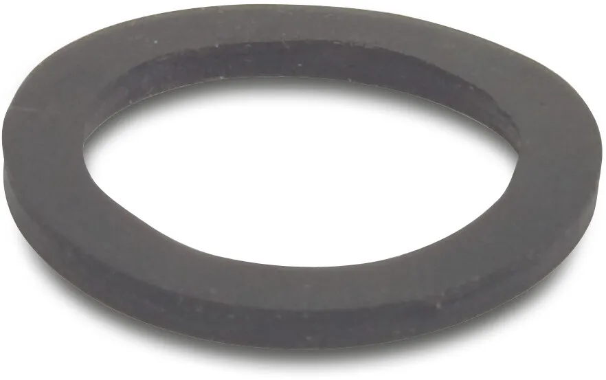 Flat seal rubber reinforced with nylon 3/4" black