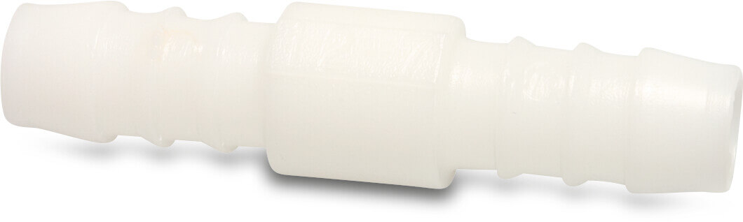 Schlauchverbinder Nylon 13 mm Schlauchtülle 10bar Weiß