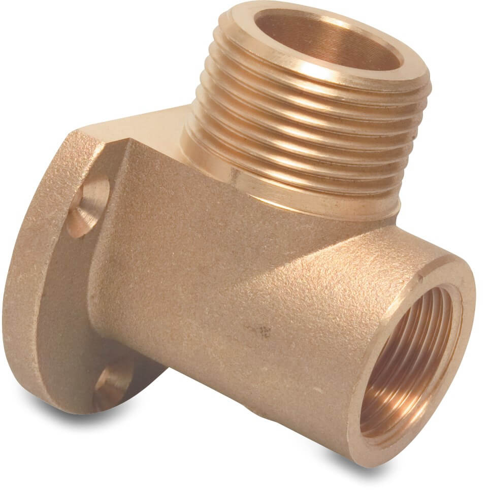 Profec Nr. 471 Deck elbow brass 1/2" x 3/8" male thread x female thread 12,5bar