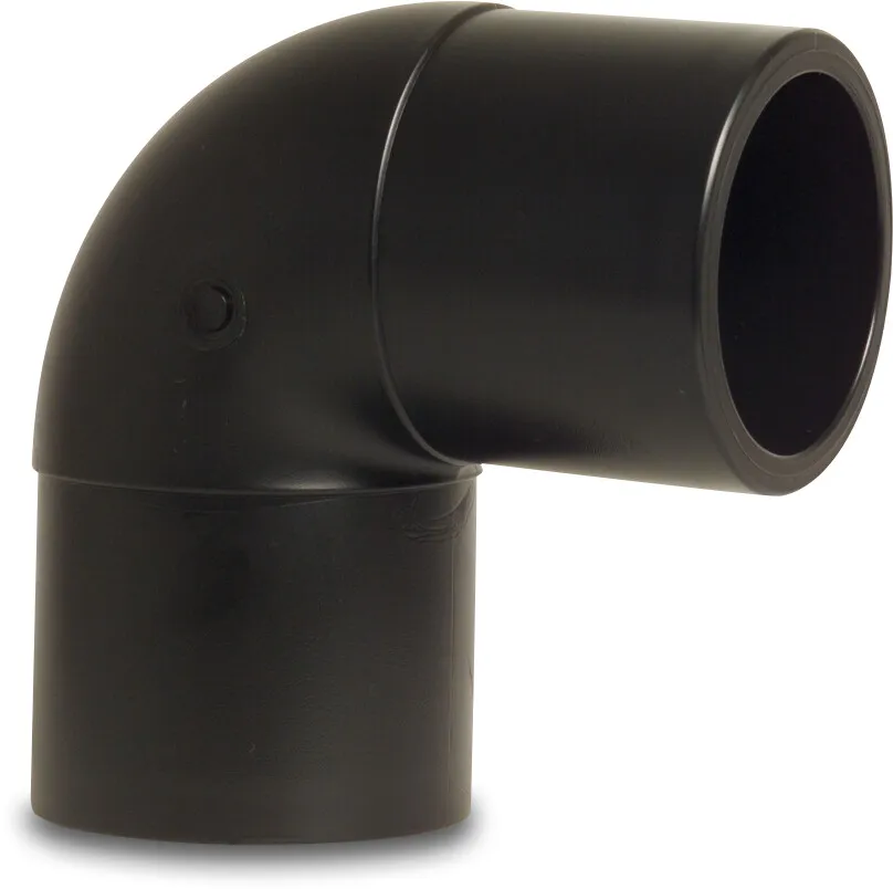 Profec Elbow 90° PE100 25 mm spigot SDR11 10bar 16bar black DVGW