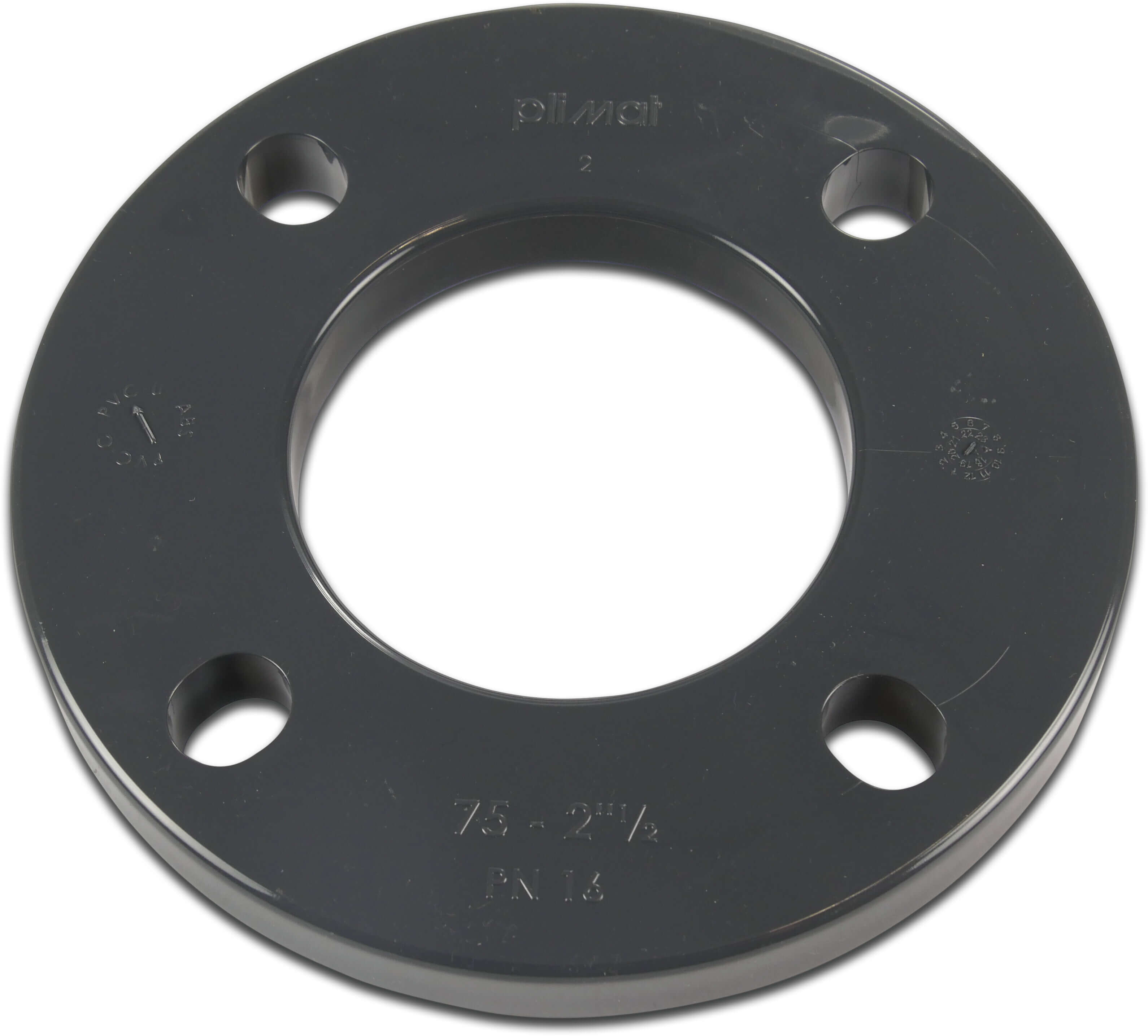 Profec Losflansch PVC-U 90 mm 16bar DN80 Grau PN10/16