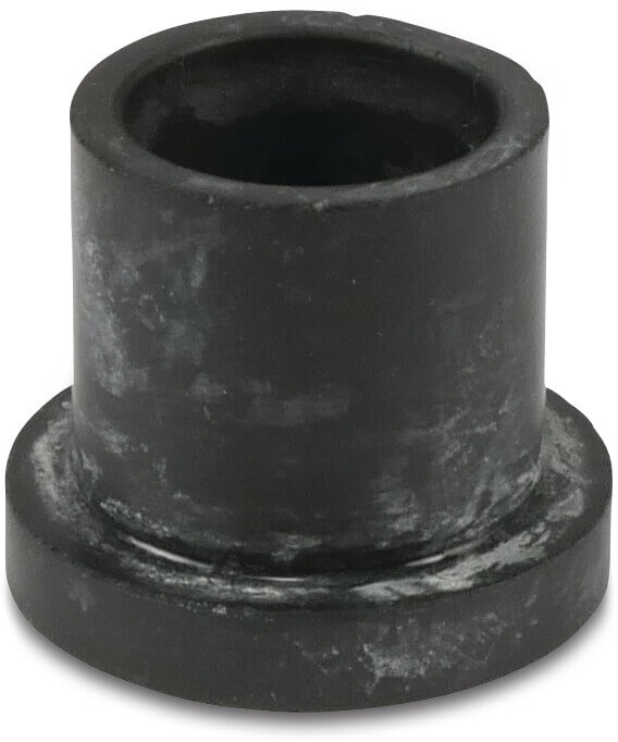 Rubber grommet rubber reinforced with nylon 25 mm x 19 mm tape black