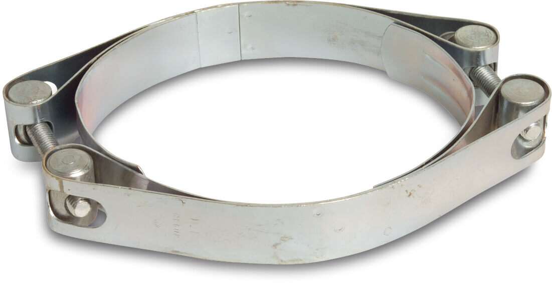 Profec Hose clip steel galvanised 65 mm x 75 mm type W1 Super Extra Inbus 20 mm