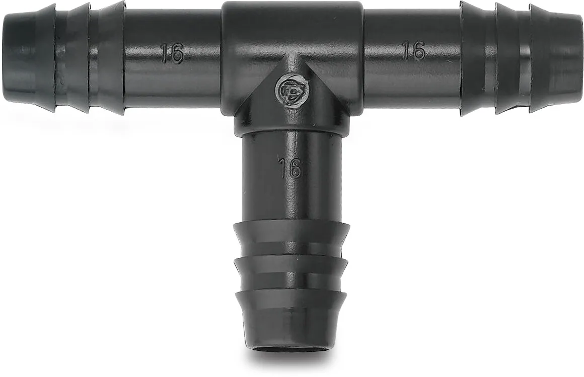 Tavlit Trójnik 90° PP 16 mm karbowane 8bar