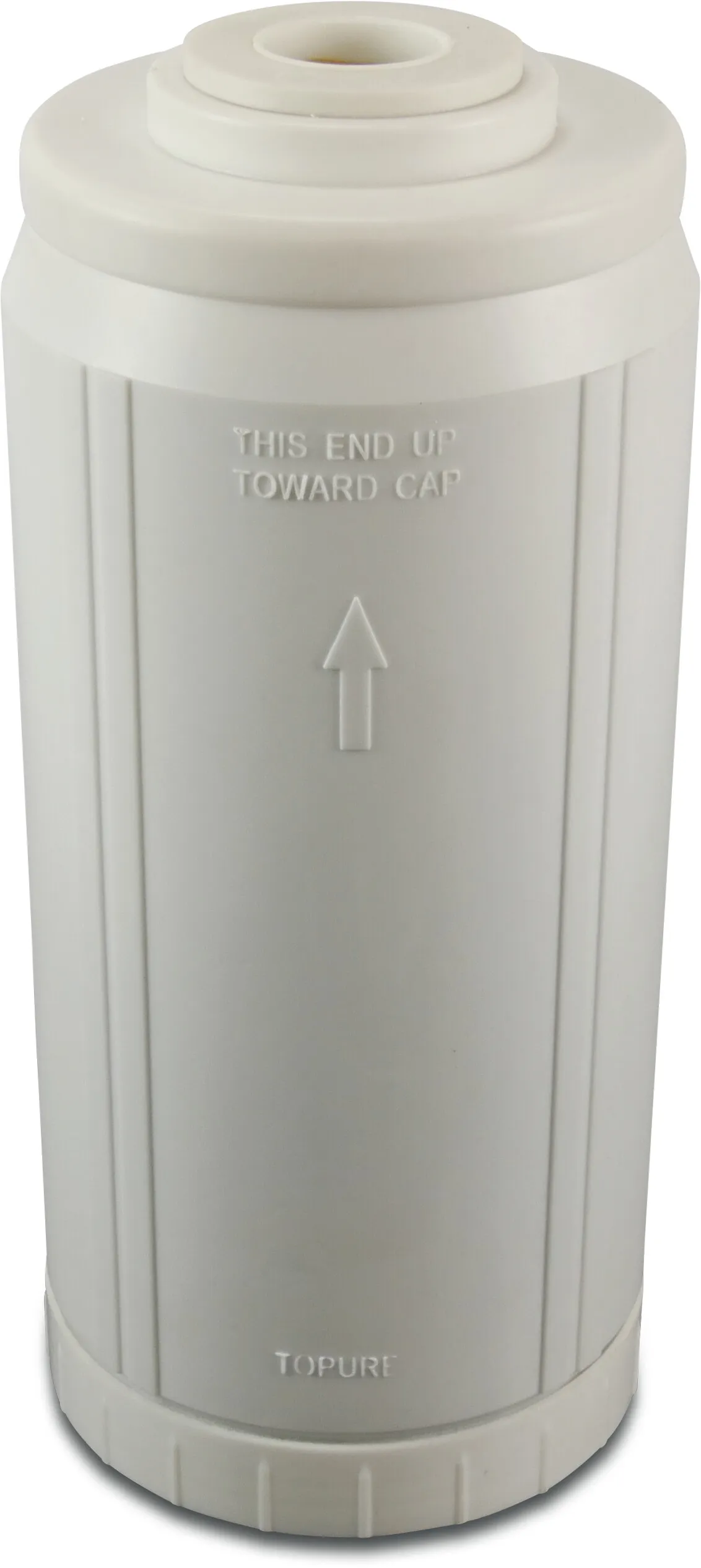 Profec Filtereinsatz Kunststoff 6bar Aktivkohle Weiß 10"