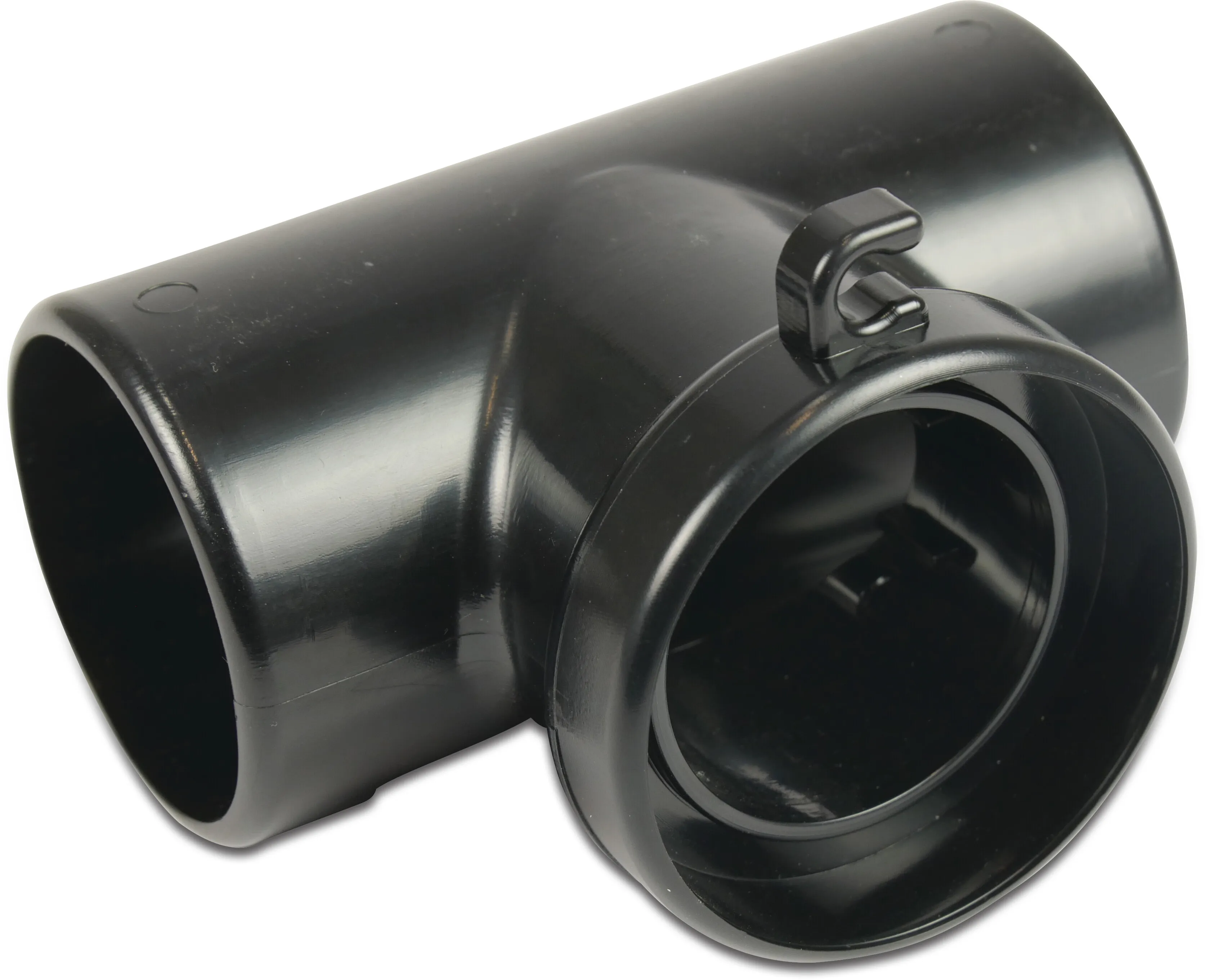 T-connection DN50 with guide pipe air discharge for filter type S450-S530-S620