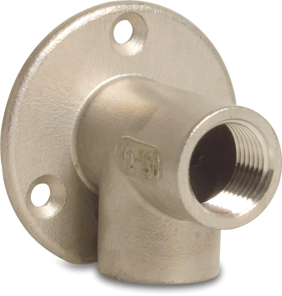 Profec Nr. 471 Deck elbow 90° stainless steel 304 1/2" female thread 50bar