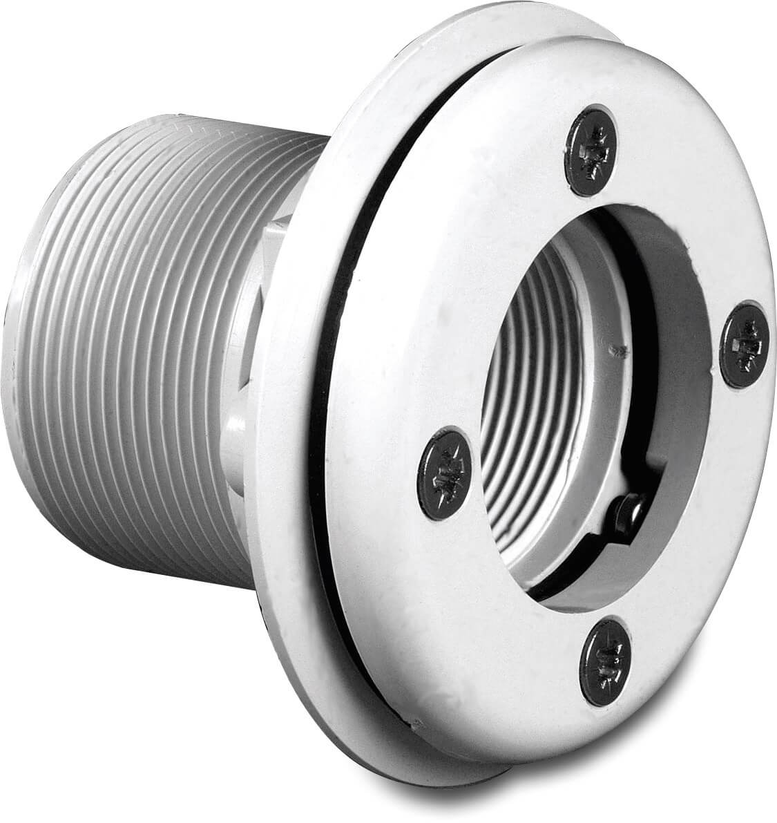 Hayward Inlet fitting 1 1/2" x 2" female thread x male thread