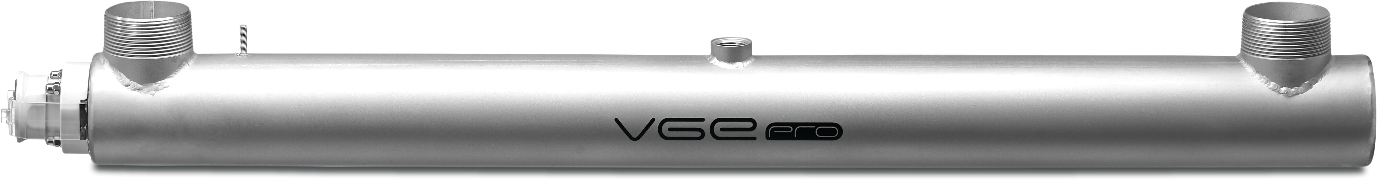 VGE Pro Low pressure lamp UV system Edelstahl 2" Außengewinde 6bar Typ Inox 200-76
