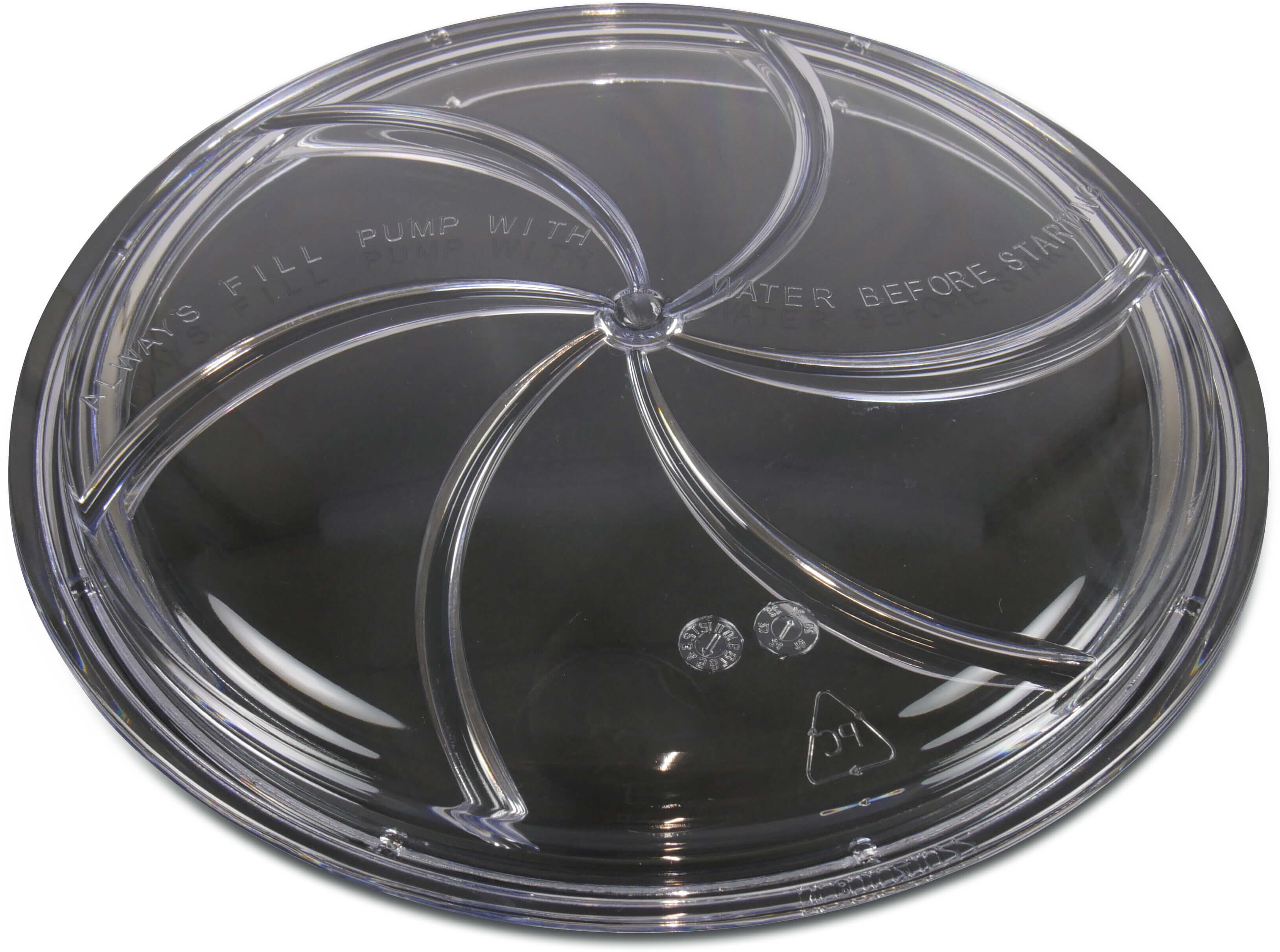 Transparent låg til SB pumpe