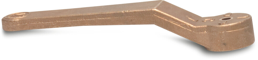 MZ Handle brass 5"-6" for 3-way plug valve 2