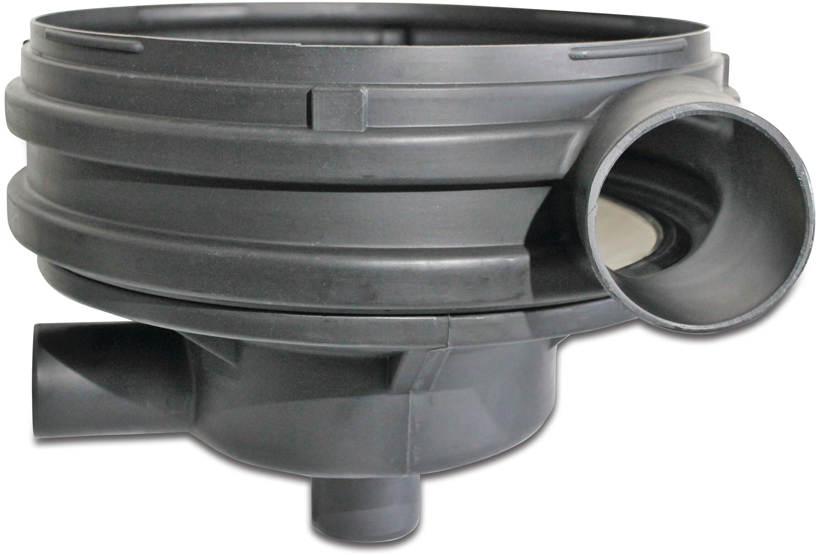 Profec Round centrifugal filter outside tank DN100/150 stainless steel