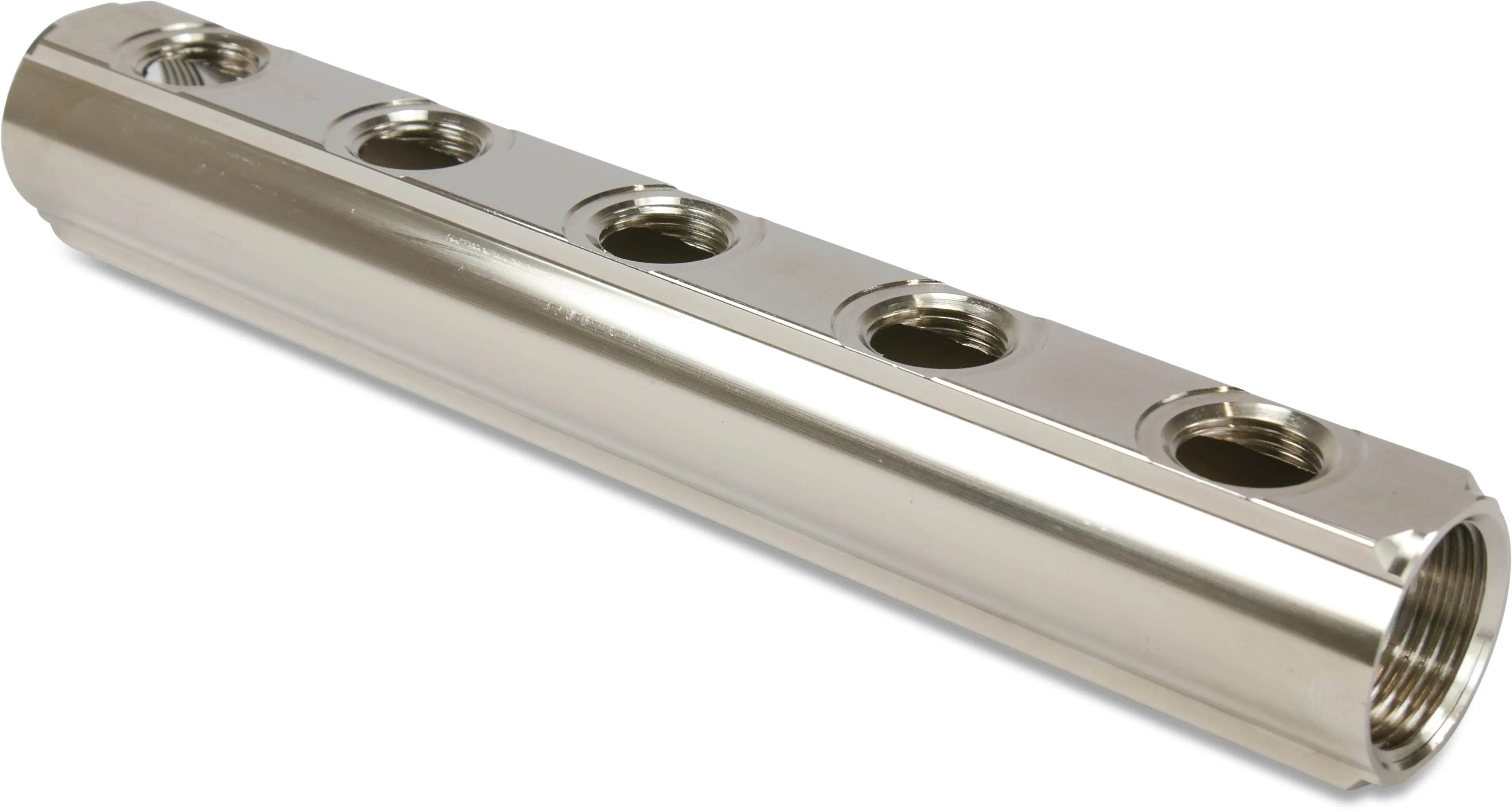 Itap Collecteur laiton nickelé 1" x 1/2" filetage femelle type 850/50 8-groupe