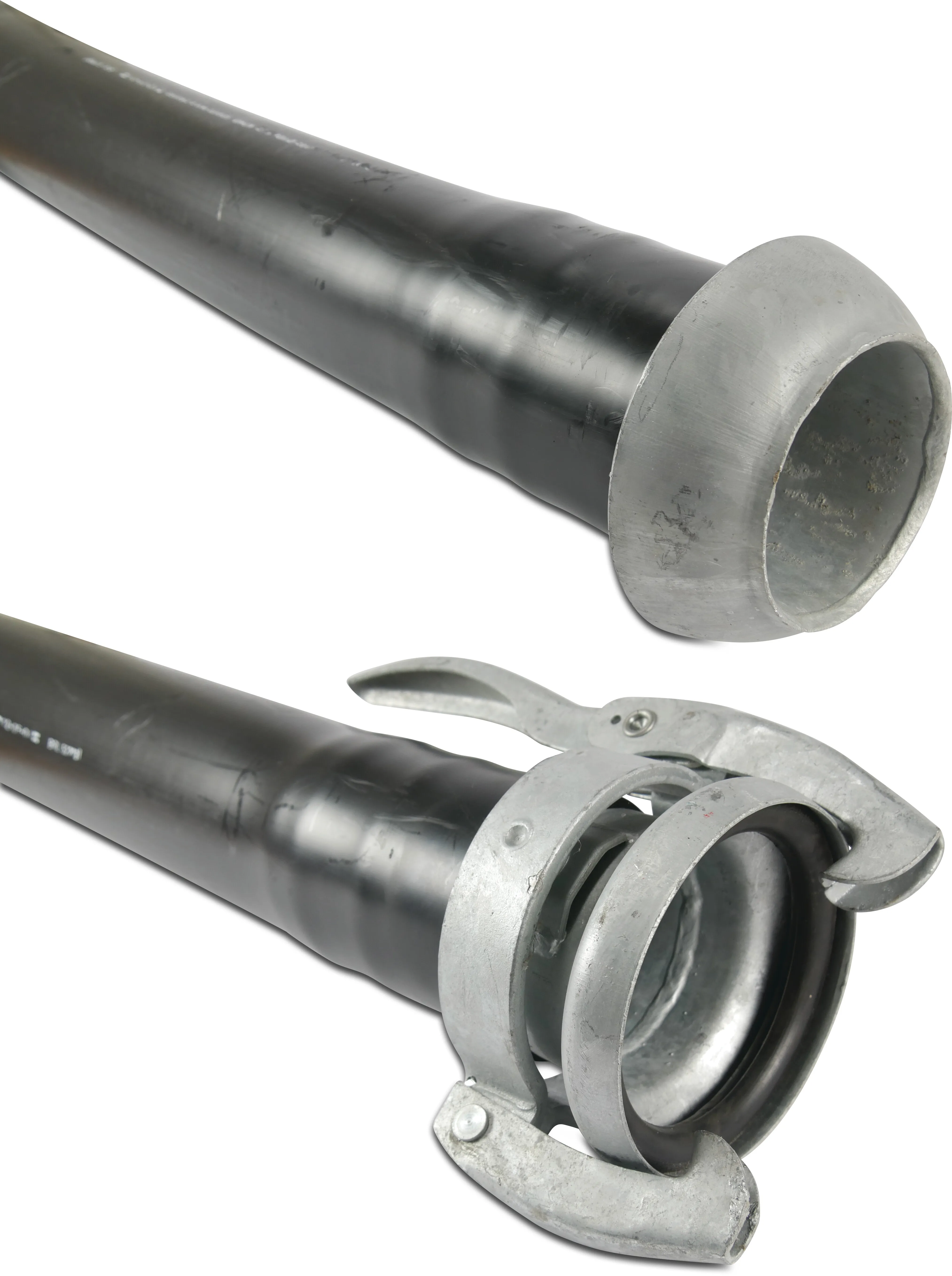 Quick coupler pipe steel galvanised 159 mm female part Perrot x male part Perrot 10bar 6m type Perrot