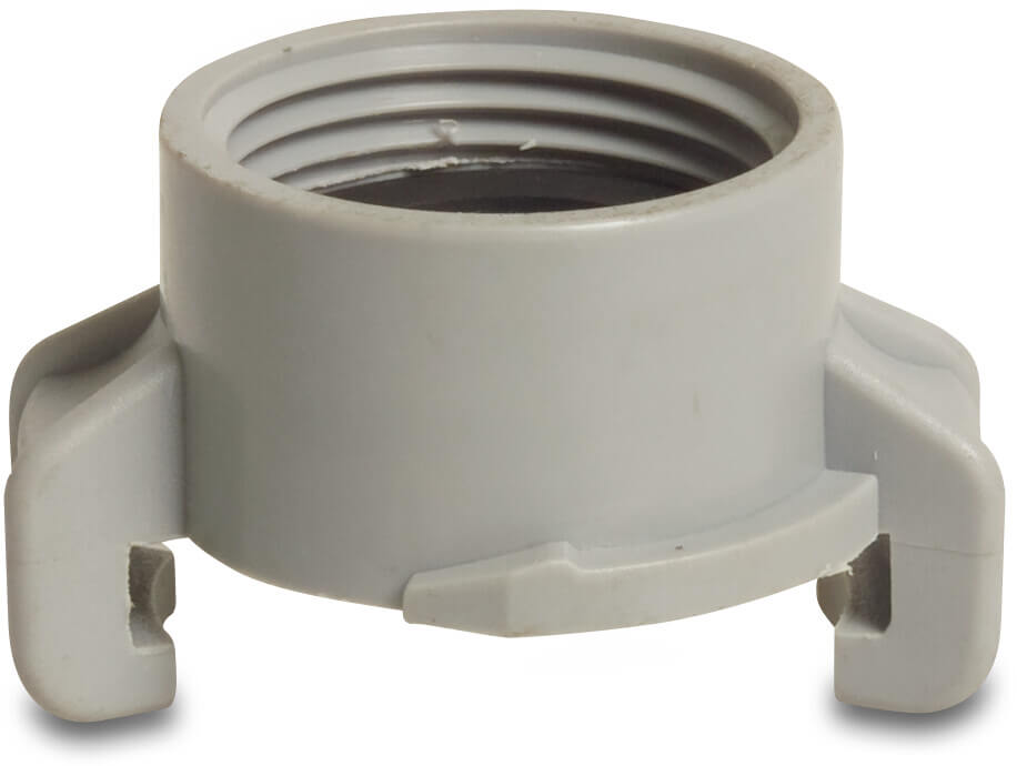 Quick coupler PA glass fibre reinforced 3/4" female thread CD 40 8bar grey