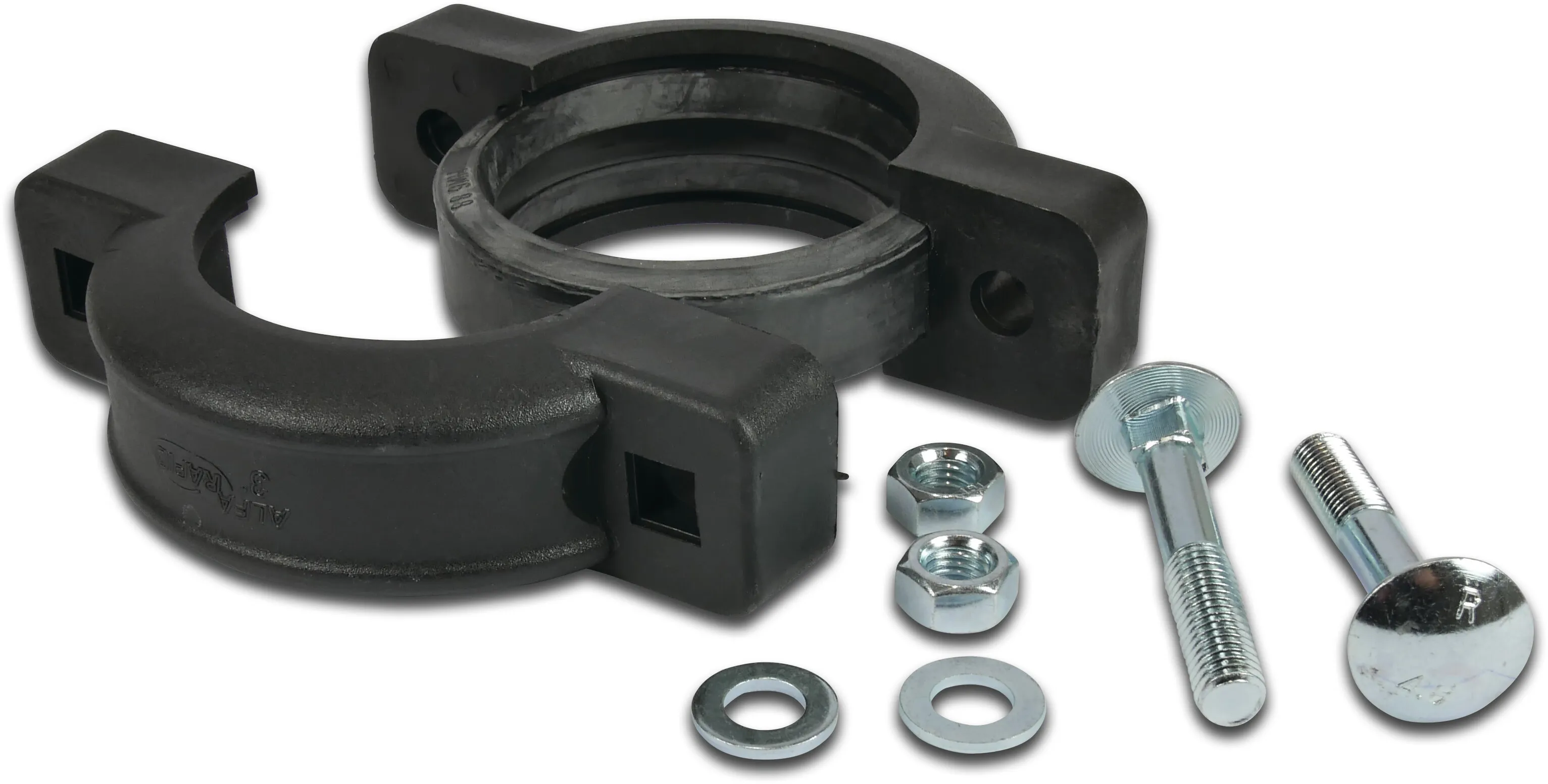 Buisklem PA glasvezelversterkt 3"