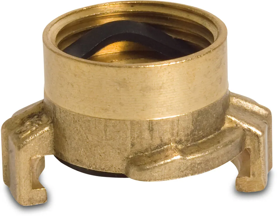Quick coupler brass CW617N 3/4" female thread CD 40 10bar KTW-A