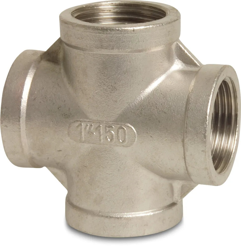 Profec Nr. 180 Kryss rostfritt stål 316 1/4" invändig gänga 16bar