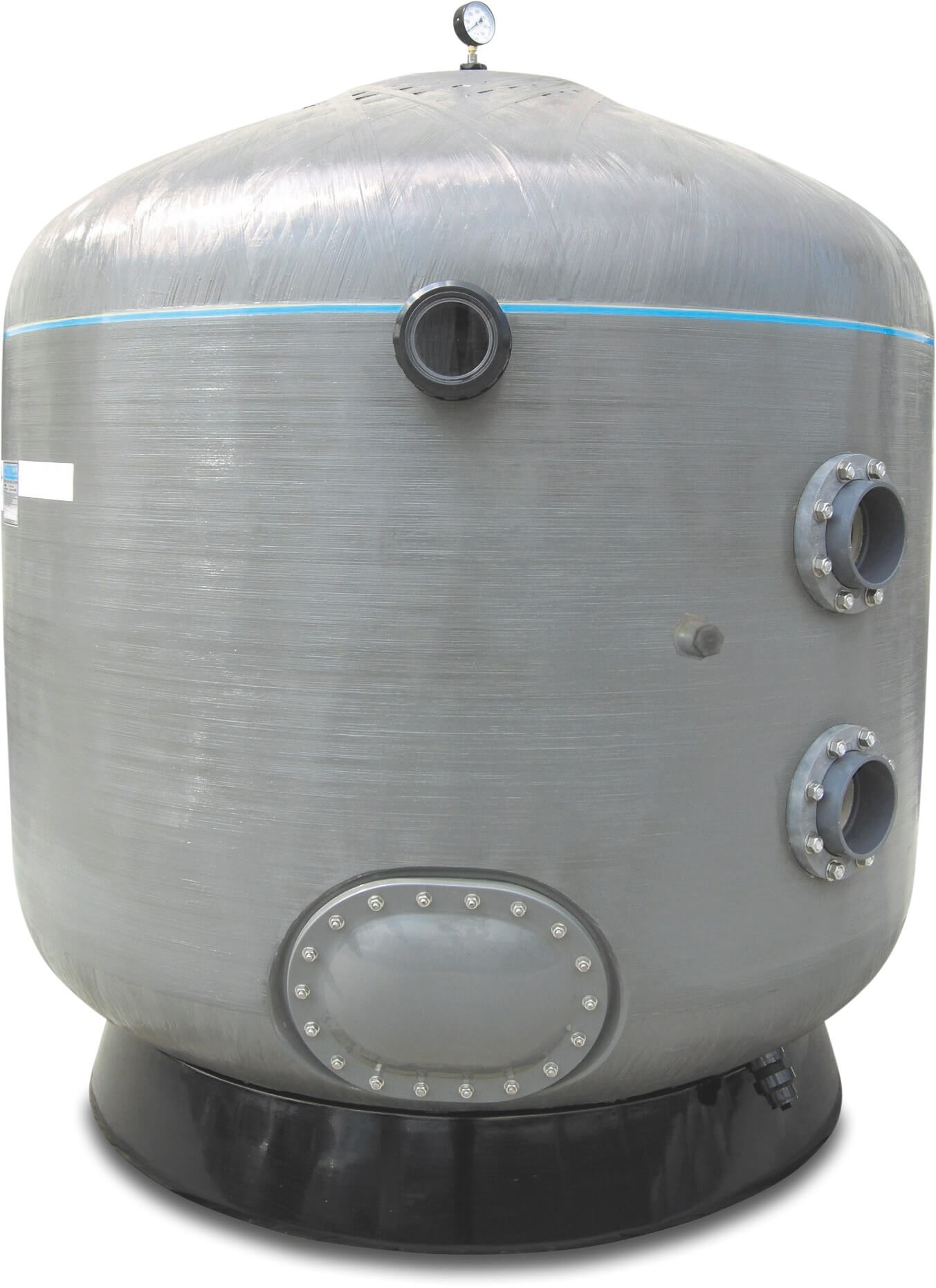 Waterco Commercial sand filter fibreglass 4"/110mm flange 2.5bar type SMDD1400