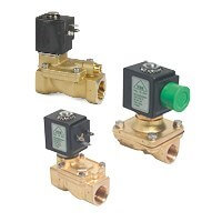 Brass solenoid valves