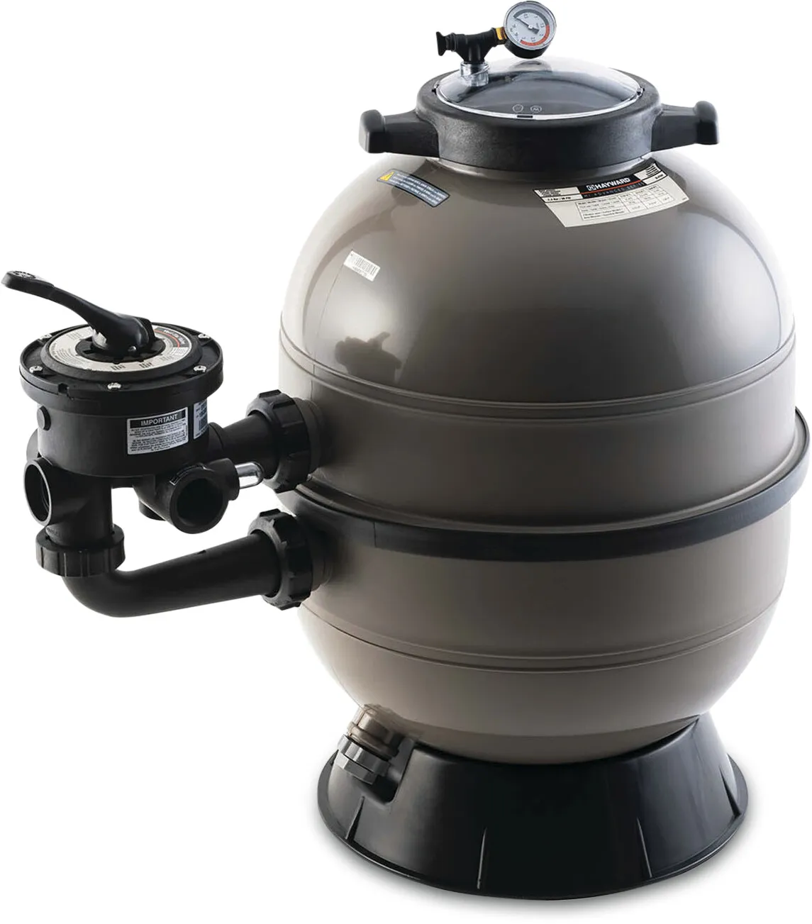 Hayward Sandfilter HDPE 1 1/2" Innengewinde 2bar Grau type Pro Series HI Advanced S210SIETL