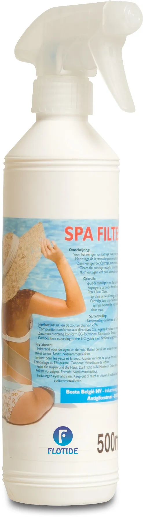Flotide Spa czyszczenie filtra