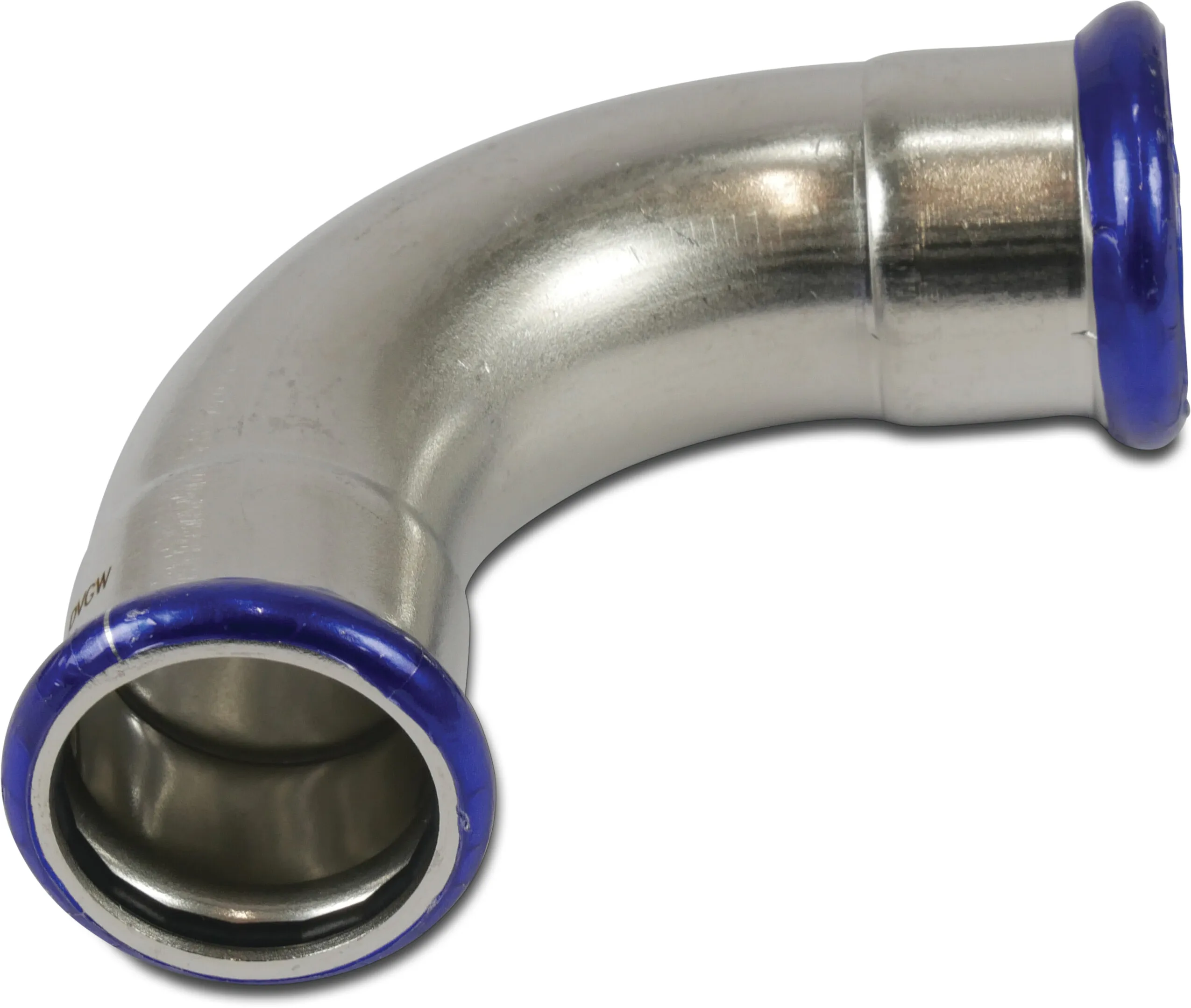 Bonfix Bend 90° stainless steel 316L 35 mm press KIWA