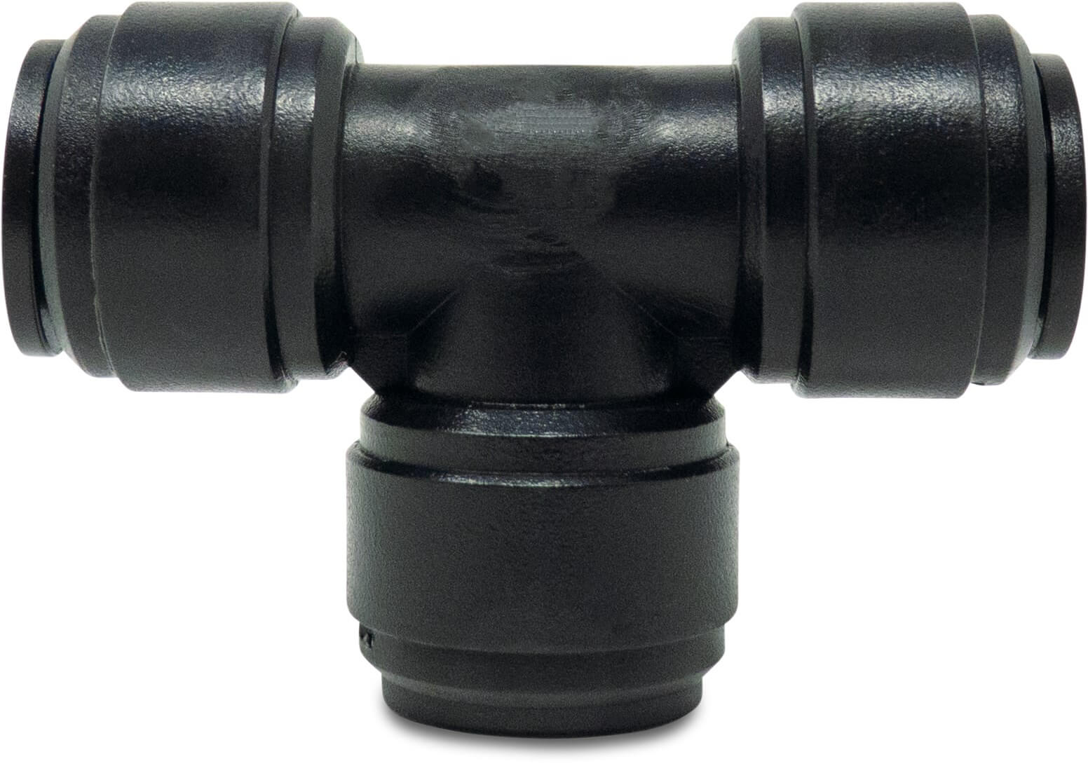 T-piece 90° POM 4 mm push-in 20bar black WRAS