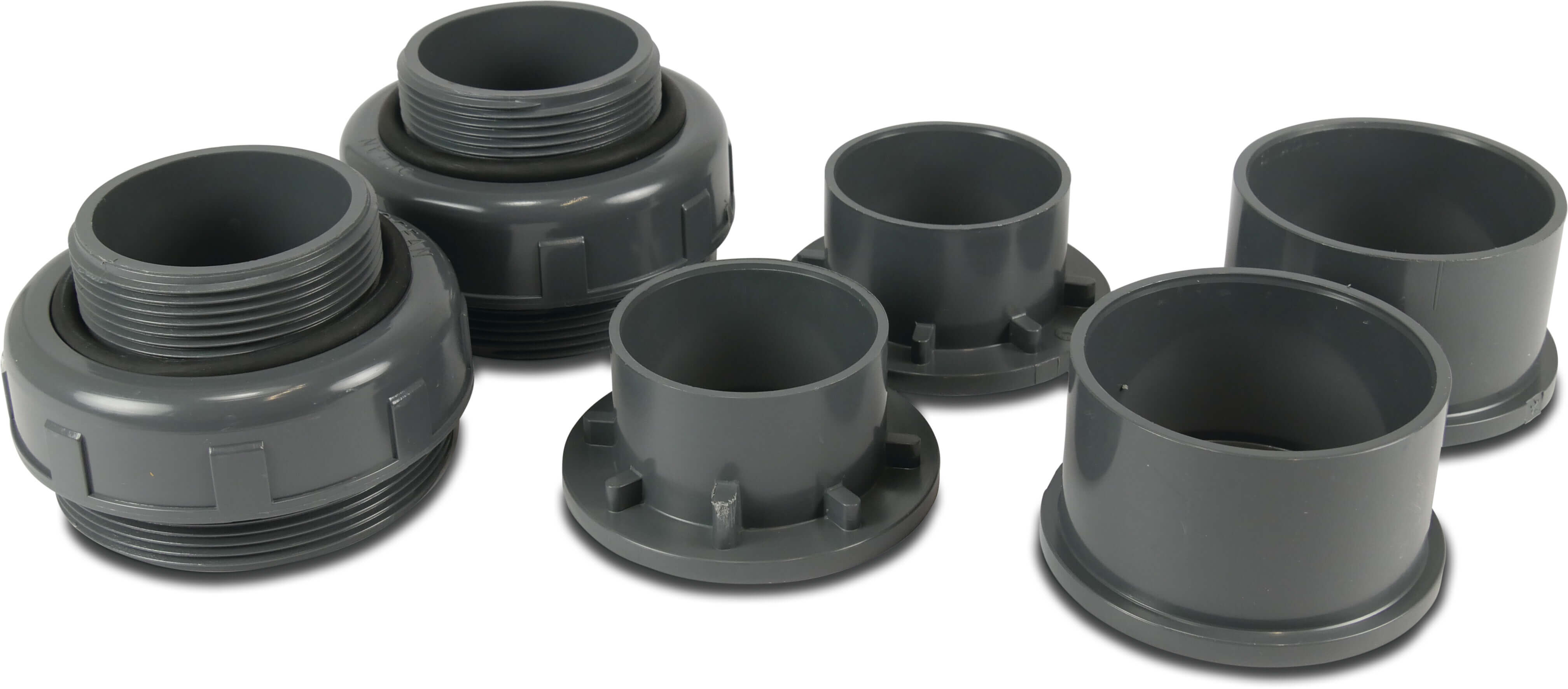 Pentair Union 2" to 50/63mm slip fit set of 2 UltraFlow/WhisperFlo/IntelliFlo R170498