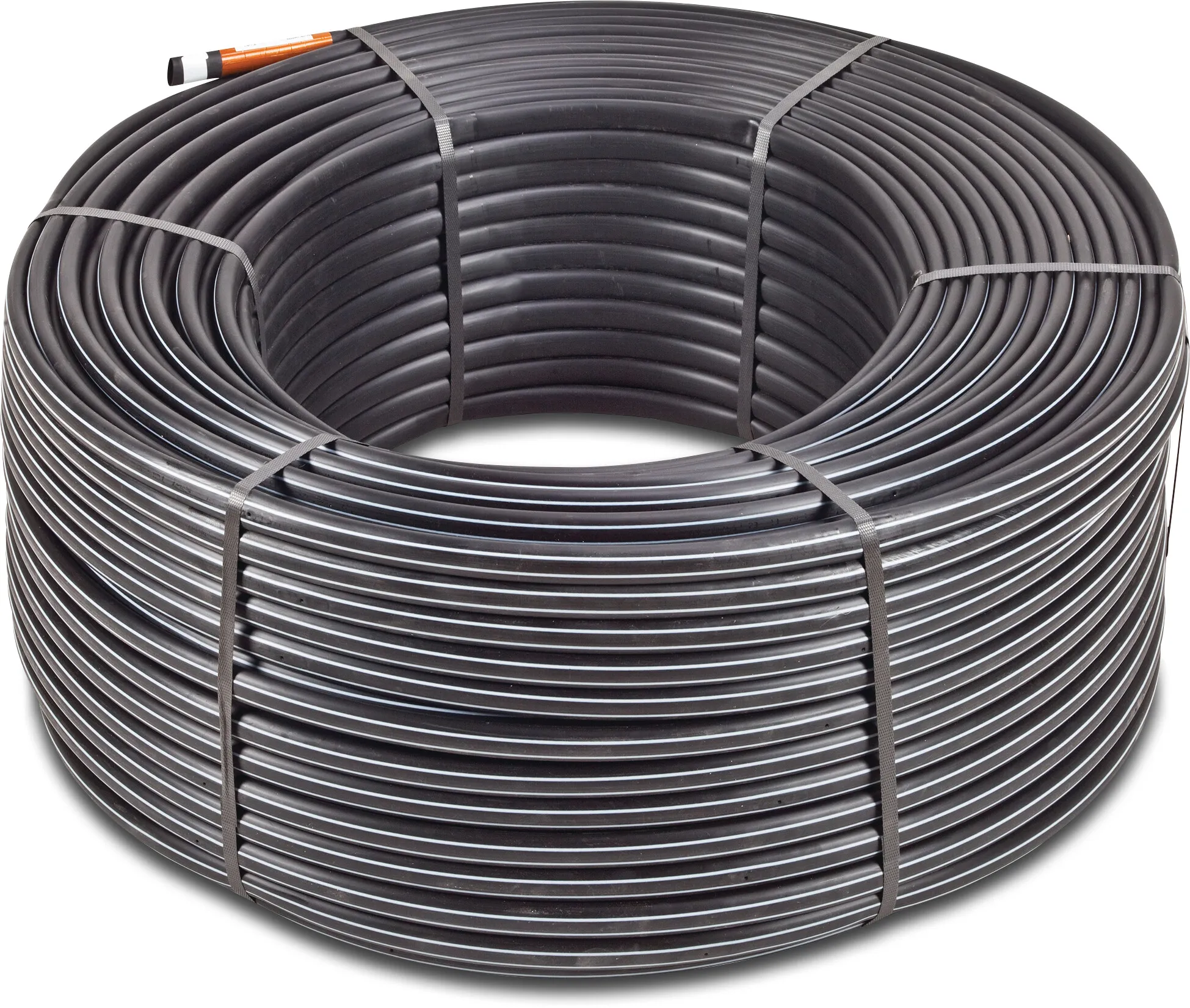 Drip irrigation hose PE 16 mm 2.2ltr/h 33cm black 100m type non PC