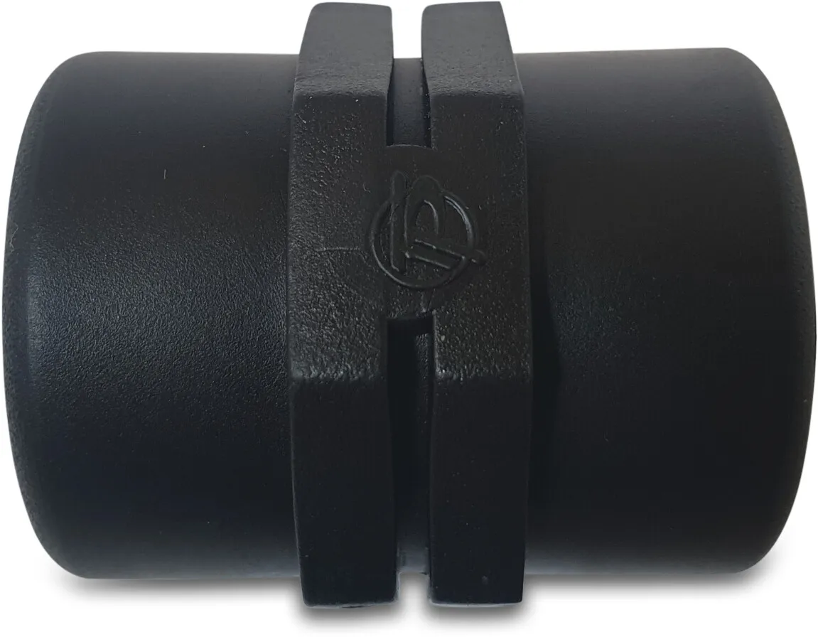 Tavlit Coupler PP 1" female thread 10bar black type Self Seal