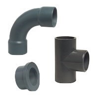 PVC glue fittings