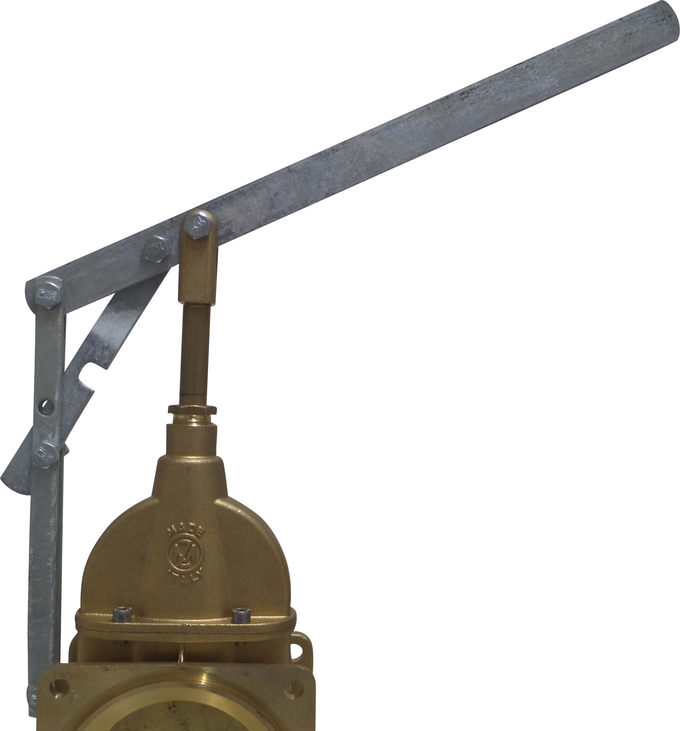 Kit de levier acier galvanisé 5" pour MZ