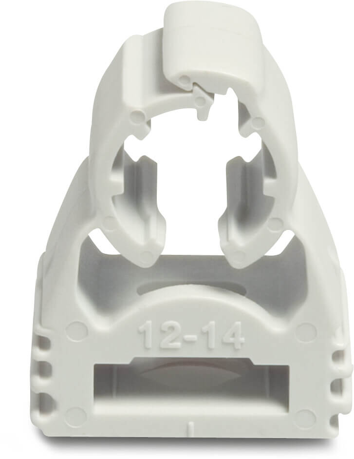 Click saddle polyamide 14-16 mm grey KIWA