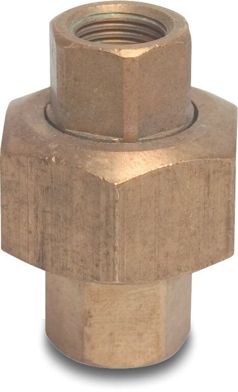 Profec Nr. 340 Union coupler brass 1/2" female thread 40bar type conical